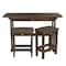 Highwood Usa Lehigh 3pc Counter Height Outdoor Patio Furniture Balcony Set AD-KITBALC1-ACE - alternate 1